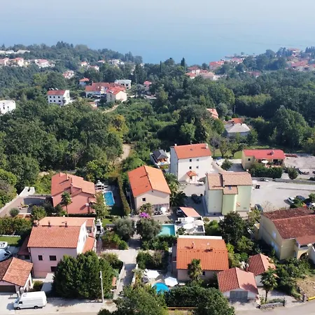 Blue Palm Apartment, Ika-opatija アパート イカ
